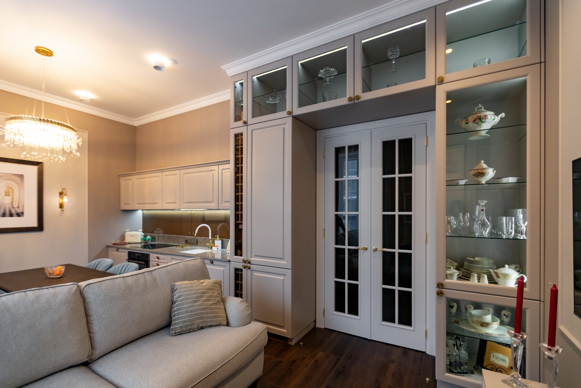 Дизайн-проект полной меблировки двухкомнатной квартиры