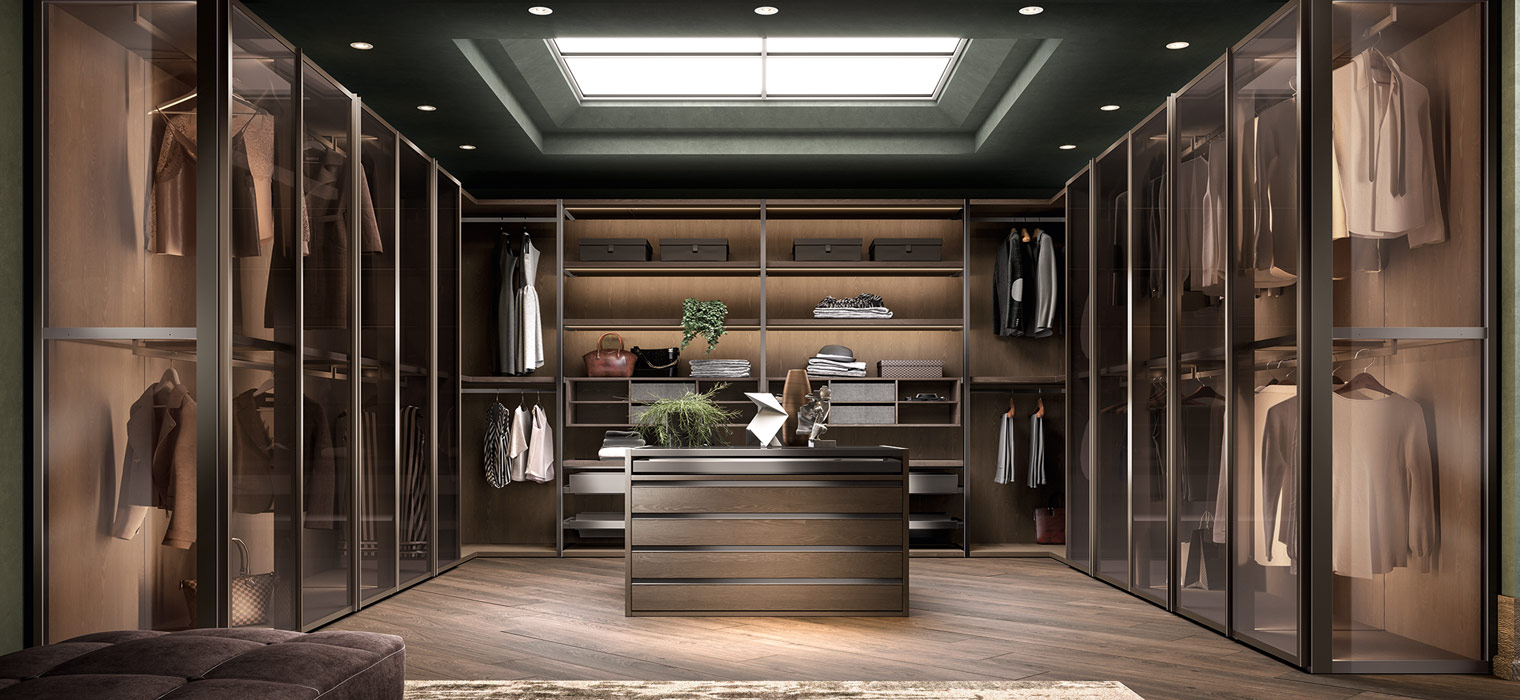 Гардеробные системы по индивидуальным размерам